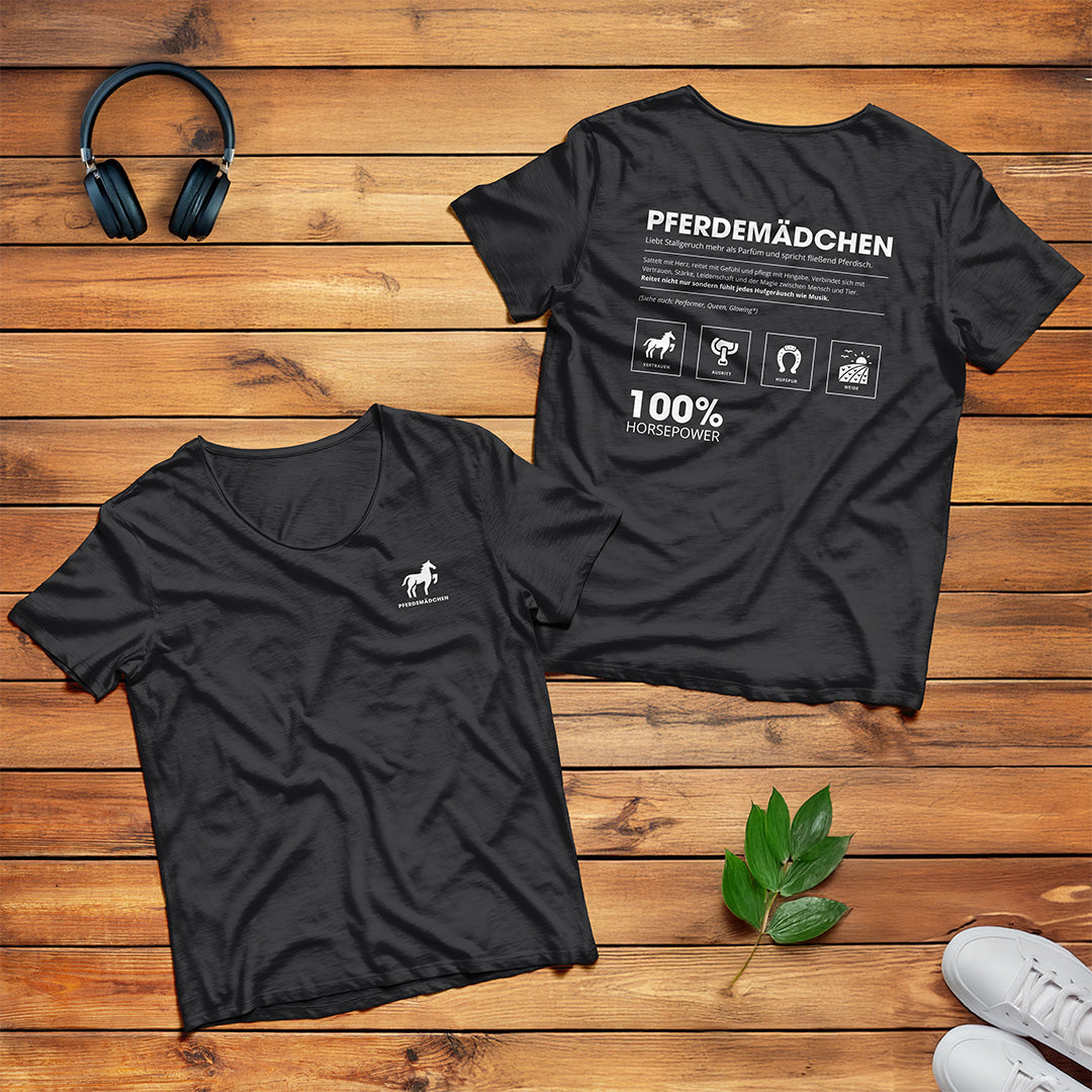 Pferdemädchen Unisex T-Shirt
