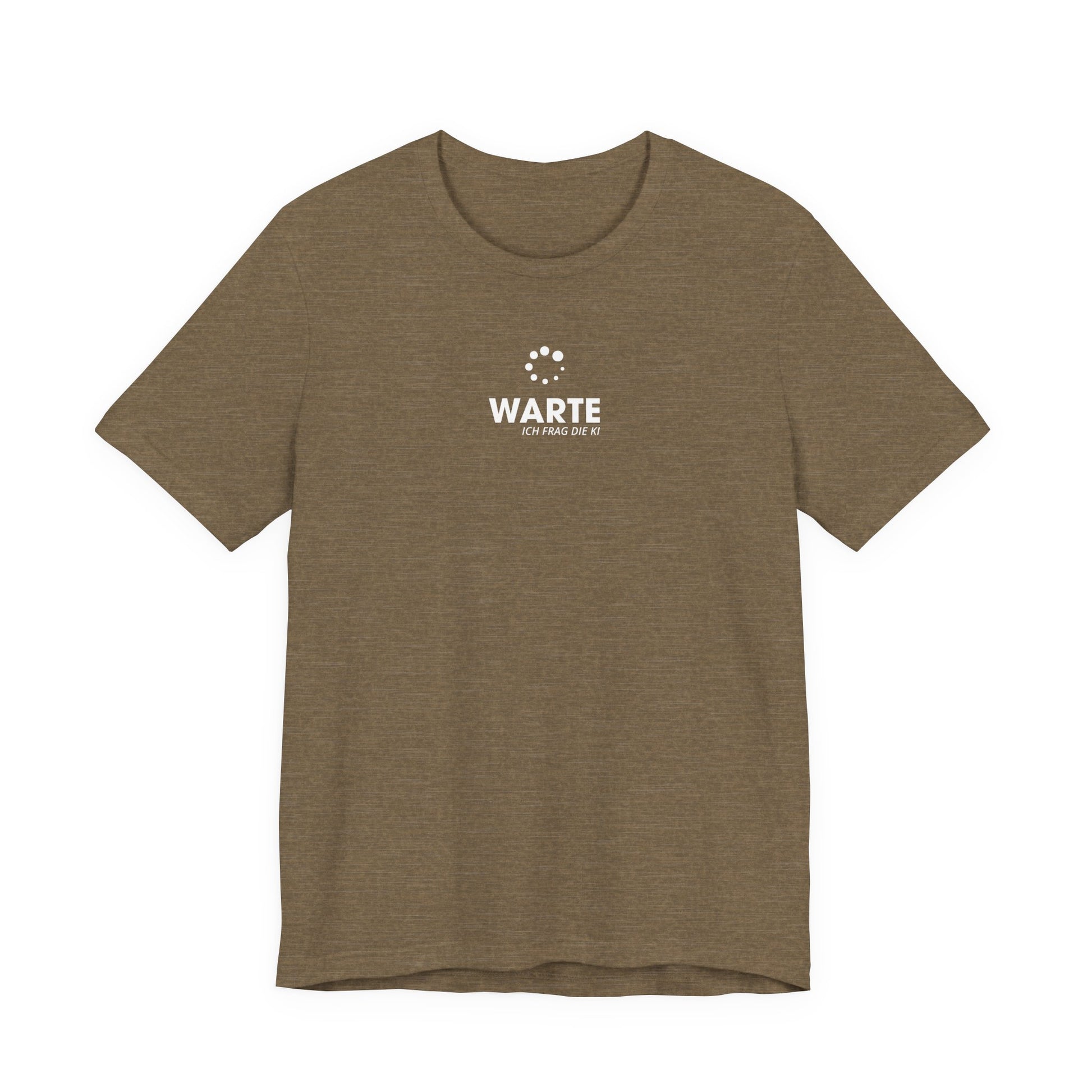 Warte, ich frag die KI Unisex T-Shirt Olive