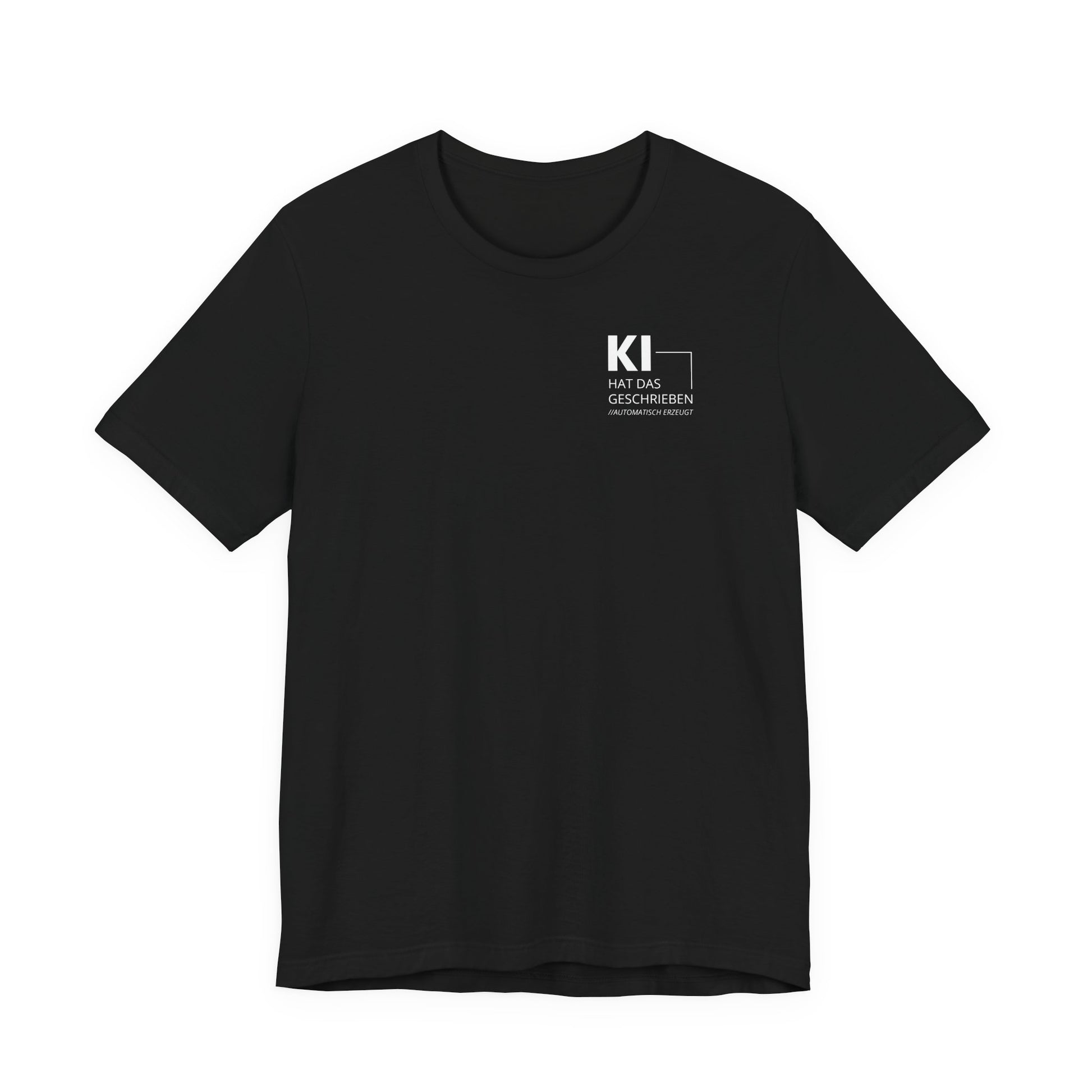 Ki hat das geschrieben Unisex T-Shirt Schwarz