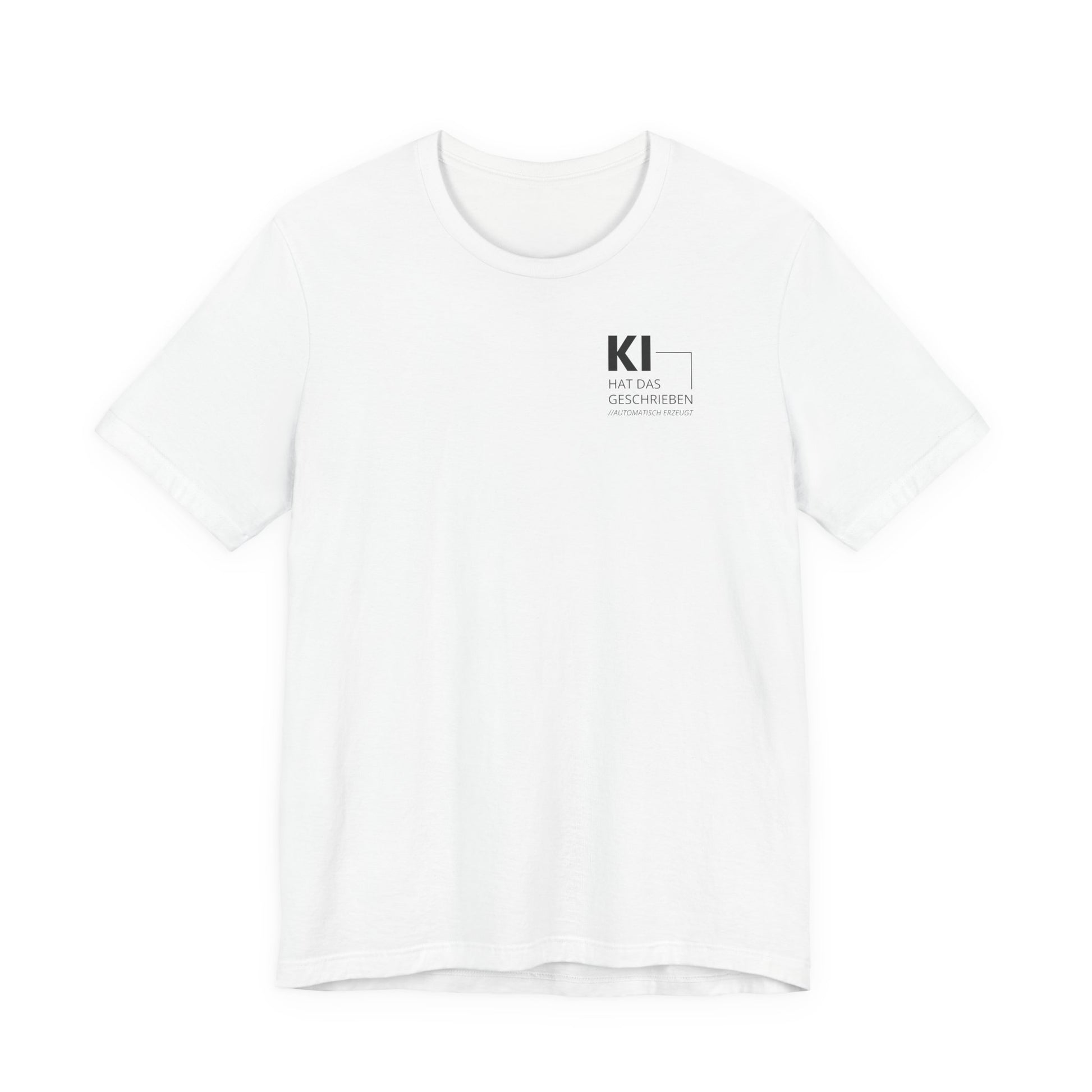 Ki hat das geschrieben Unisex T-Shirt Weiß