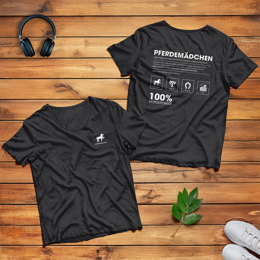 Pferdemädchen Unisex T-Shirt